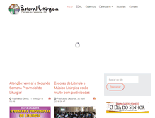 Tablet Screenshot of liturgiadacampanha.com